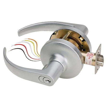 Sdc Electric Cylindrical Lock, Z7252G5QRIC7P-KAB1ST1 Z7252G5QRIC7P-KAB1ST1